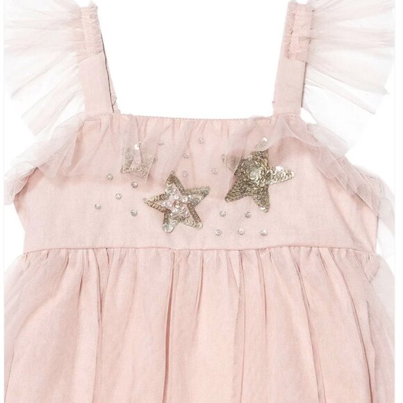 Tutu Du Monde Pink Bebe Tulle Romper Bubble Onsie Party Portrait Wedding NWT - Picture 9 of 9